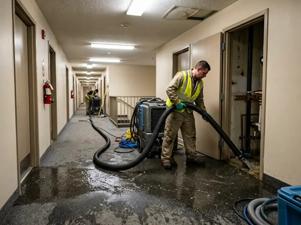 multi-unit-apartment-hallway-f-005 — frequently asked questions, Emergency Burst Pipe Water Extraction & Removal in Wilton M…